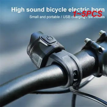 1-5 шт. Звонок USB Электрический гудок Дорожный велосипед Горный велосипед Детский автомобильный предупреждающий электрический звонок Аксессуары для велосипедов