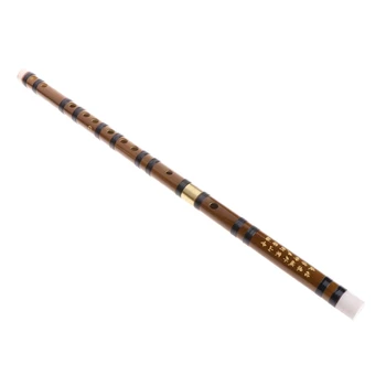 583F Китайский традиционный музыкальный инструмент Бамбуковая флейта ручной работы в качестве ключа