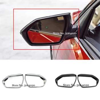ABS Хром Для Hyundai Elantra CN7 Аксессуары 2020 2021 Боковая Дверь Автомобиля зеркало заднего вида блок дождевик Накладка Для бровей Отделка Автомобиля Для Укладки