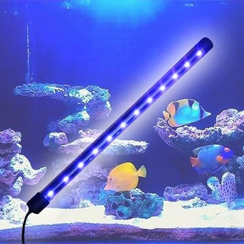 C5AC Аквариумный аквариум со светодиодной подсветкой, погружная Водонепроницаемая барная лампа, новая штепсельная вилка ЕС
