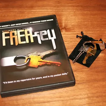 FreaKey От Грегори Уилсона (трюки + DVD) Фокусы крупным планом Инструменты для фокусов, комедия ментализма