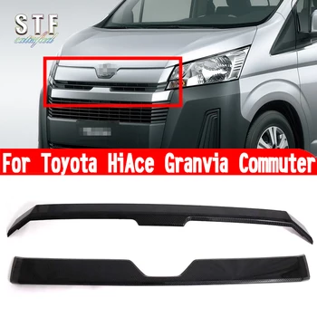 Для Toyota HiAce Granvia Commuter 2019 2020 2021 2022 2023 Автомобильные аксессуары Передняя решетка радиатора по периметру Молдинг Декоративные наклейки