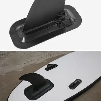 Доска для серфинга с выдвижным плавником, антикоррозийная, Уникальный изогнутый обтекаемый дизайн, Аксессуары для Sup