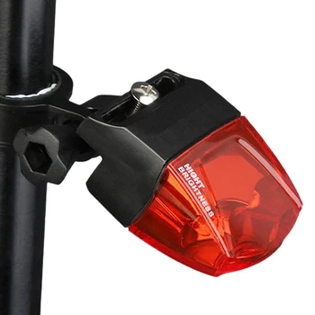 Индукционный задний фонарь для велосипеда, сигнальная лампа для велосипеда, задний фонарь с магнитным питанием, автономный Магнитный предупреждающий фонарь, прочный