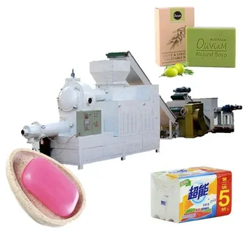 Комплектная Полностью Автоматическая машина для мыловарения в прачечной, Небольшая машина для мыловарения, линия для производства стирального мыла