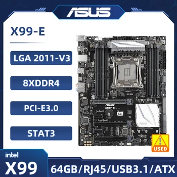 Материнская плата X99asus X99-E Материнская плата LGA 2011-V38 × DDR464GB PCI-E 3.0 USB3.0 M.2 USB3.1 4 × PCI-E X16 ATX