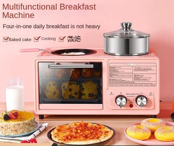 Многофункциональная Домашняя Машина Для приготовления завтрака, Ленивый Тостер 4 в 1, Мини-Электрическая Духовка Для приготовления Тортильи