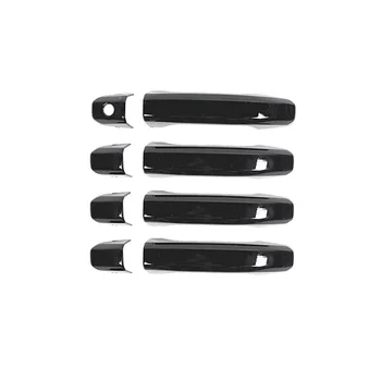 Накладки на наружные дверные ручки, отделка, внешние аксессуары на 2014-2020 годы, ABS Черный
