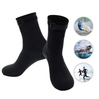 Неопреновый гидрокостюм для дайвинга 3 мм, носки для серфинга, Мужские И женские пляжные аксессуары, нескользящие ботинки для дайвинга, водная обувь, носки для плавания