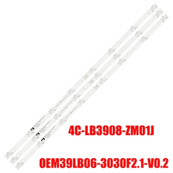 Новые 10 комплектов светодиодной ленты подсветки для 39L2650C L39S4900FS L39S4900 OEM39LB06-3030F2.1-V0.2 4C-LB3908-ZM01J