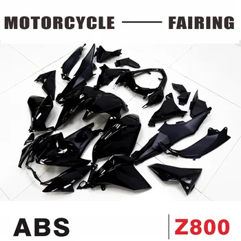 Обтекатель кузова мотоцикла Черный Литье под давлением Abs Передняя шина мотоциклетного обтекателя для Kawasaki Z Z800 2013 2014 2015 2016