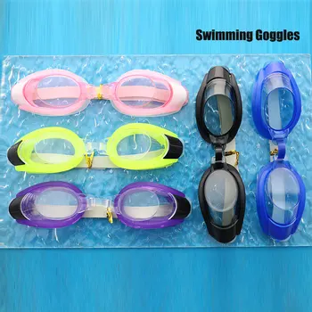 Очки для плавания, очки с берушами, зажим для носа, водонепроницаемый силиконовый унисекс