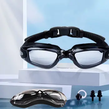 Очки для плавания с широким обзором, защита от запотевания и ультрафиолета, Очки для плавания Унисекс, мягкие очки для дайвинга, Летние водные виды спорта