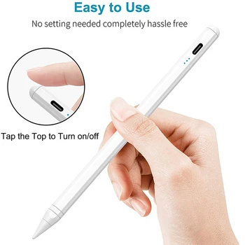 Подходит для Apple Pencil 2 1 Подходит для iPad Pencil Palm Exclusion Tilt Pen 2020 2018 iPad Air 4 5 7 8 9 Mini 5 6 Стилус