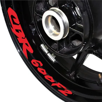 Светоотражающая наклейка на колесо мотоцикла, декоративные наклейки на шины, персонализированные наклейки для HONDA CBR600F2 с логотипом CBR 600 F2