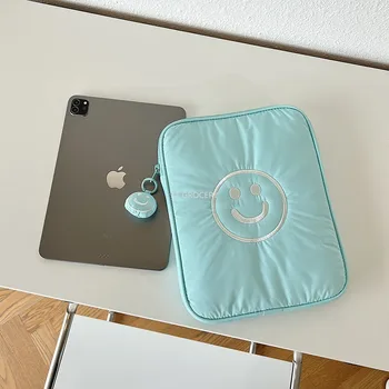 Симпатичное улыбающееся лицо Ноутбук планшет внутренний чехол сумка для Ipad Pro 10,5 11 Чехол для Macbook Ipad 9,7 10,2 10,9 дюймов