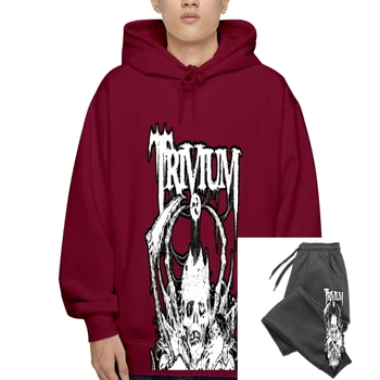 Толстовка SweaHoody с капюшоном для мужчин-Trivium Winter metal band