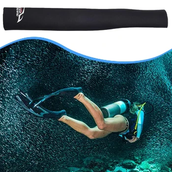 Чехол для промежностного ремня для подводного плавания с мягкой накладкой, материал неопрен + нейлон, толщина около 5 мм, черный цвет